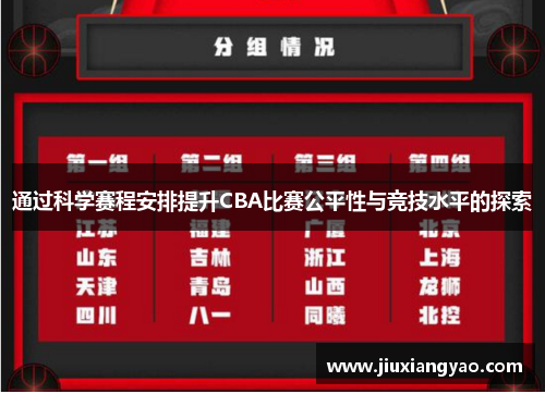通过科学赛程安排提升CBA比赛公平性与竞技水平的探索